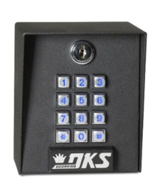 Digital Lock, 400-Code Capacity Keypad, Surface Mount, Compact