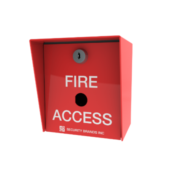 Fire Access Box with Knox Lock Cutout